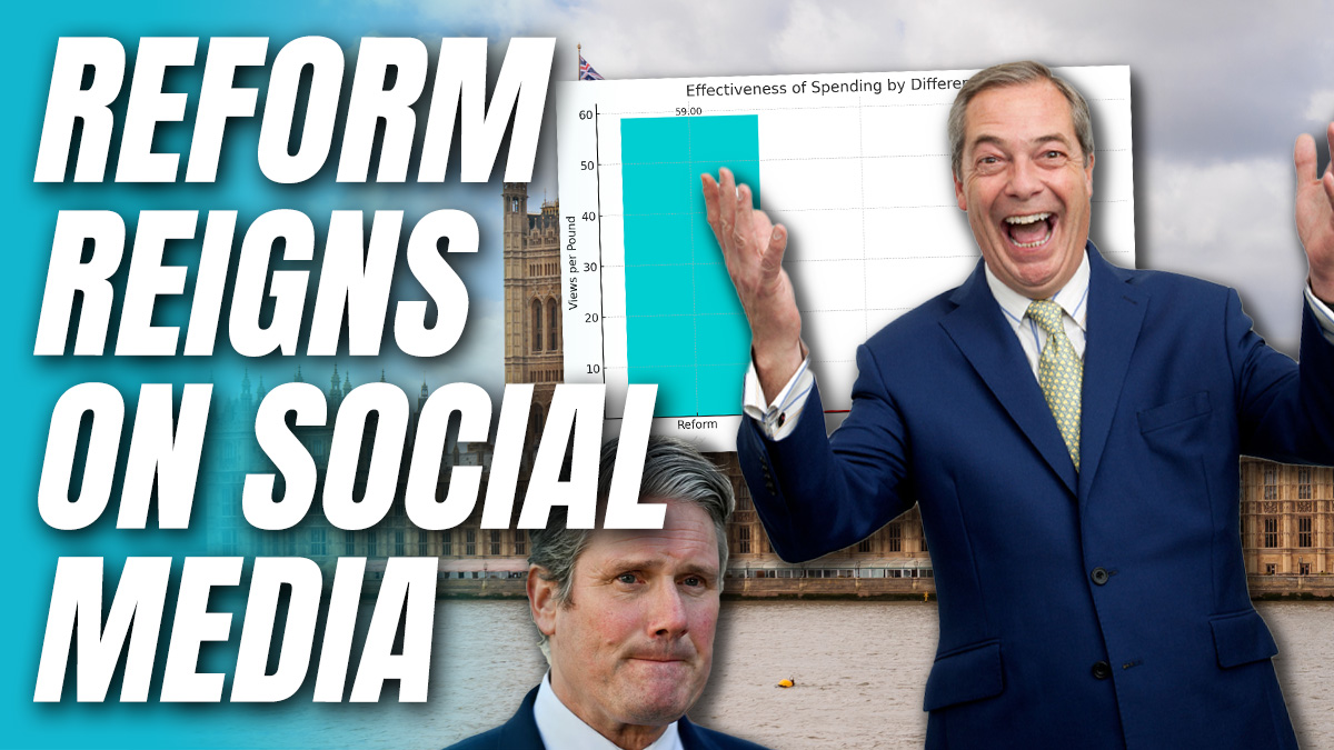 Reformss Reform’s Ad Spending 187 Times More Effective Than Labour’s – Guido Fawkes