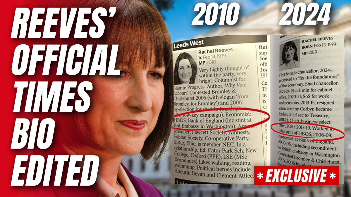 Reeves' Official Bio Edited from 