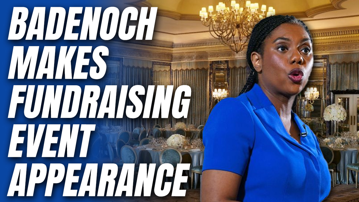 Badenoch Appears At Tory Fundraising Lunch – Guido Fawkes