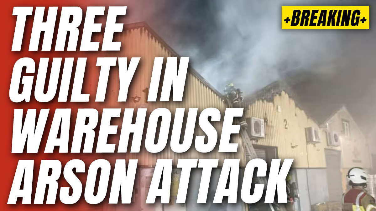 Three Men Found Guilty in Wagner Arson Attack on London Warehouse ...