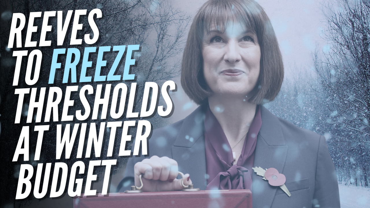 Reeves to Break Manifesto Promise By Extending Income Tax Threshold ...