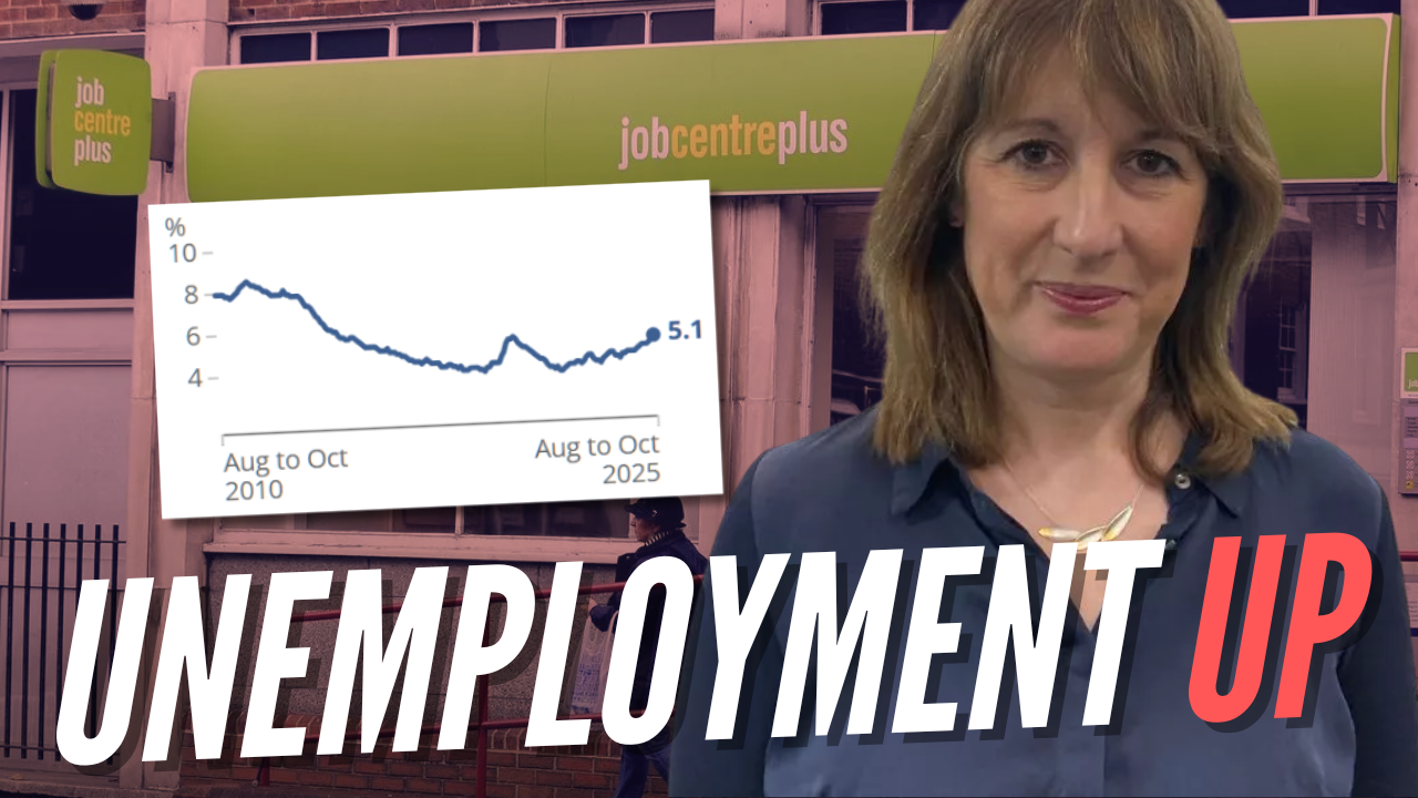 Unemployment Rises in Three Months to October – Guido Fawkes