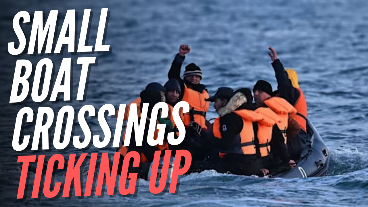 220 migrants arrive by small boat in one day