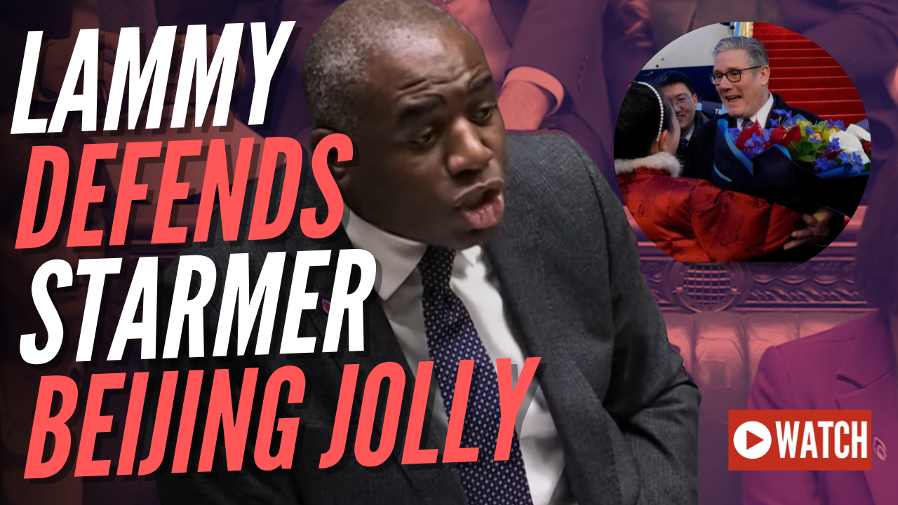 Lammy: 'China Matters' Despite Espionage Campaign