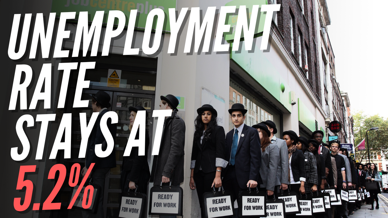 Unemployment Rate Remains at Five-Year High