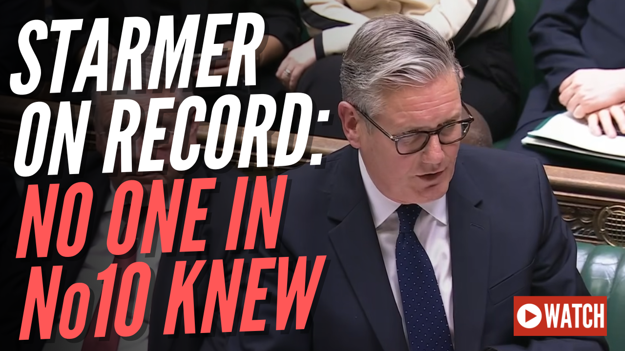 WATCH: Starmer Claims No One in No10 Knew About Mandelson's Failed Vetting
