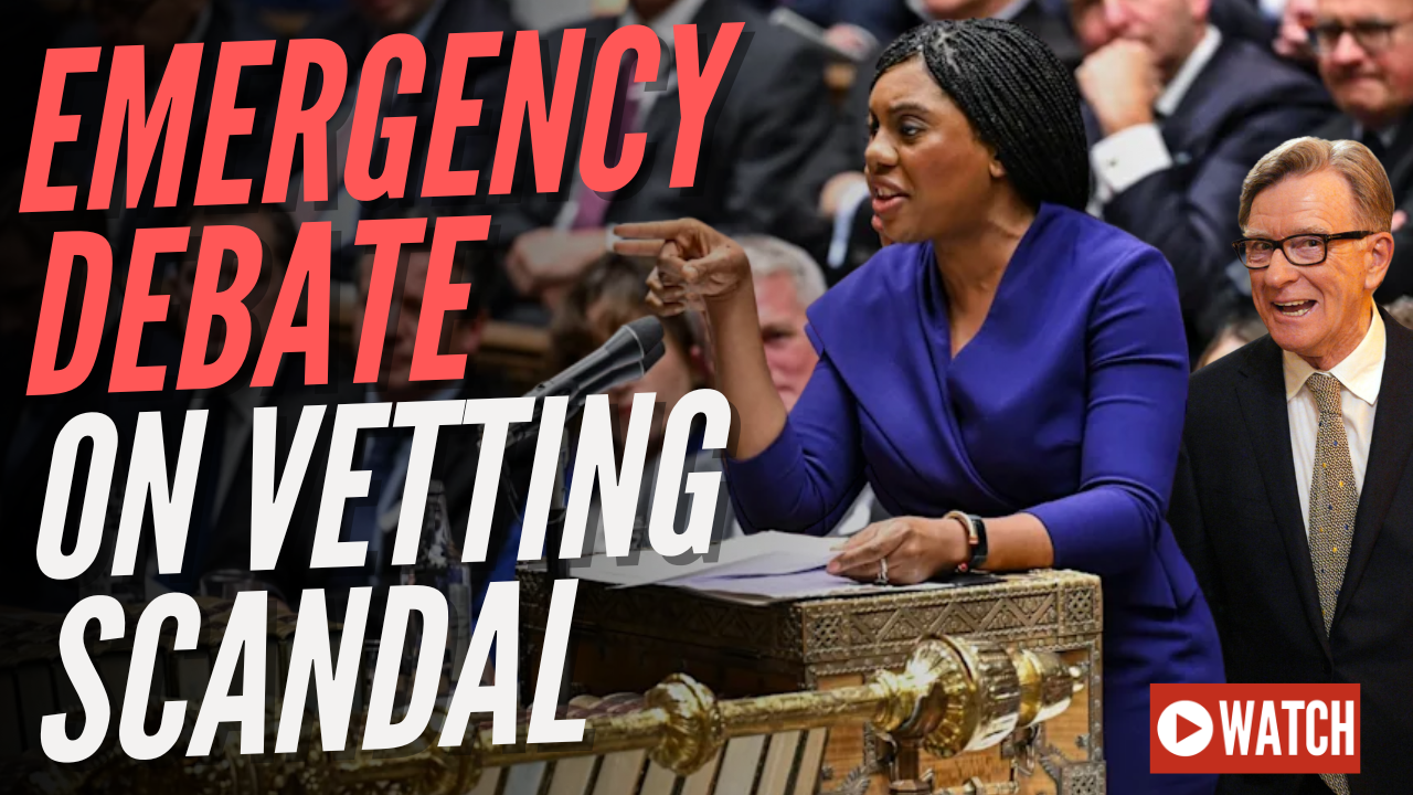 LIVE: Emergency Commons Debate on Mandelson Vetting