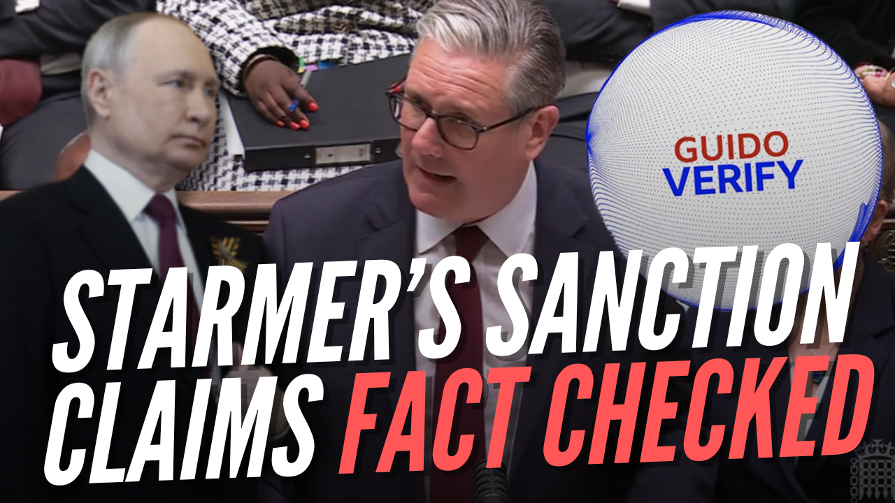 FACT CHECK: Starmer's Claims After Lifting New Sanctions on Russian Oil