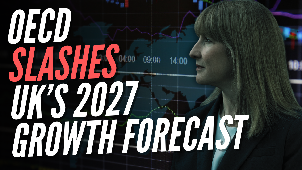 OECD Cuts UK's 2027 Growth Forecast as Debt and Inflation Keep Rising