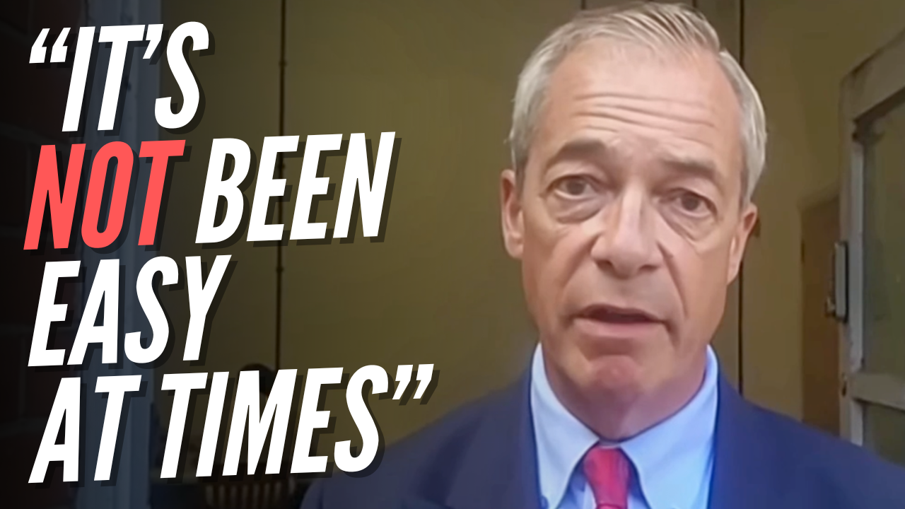 WATCH: Farage Suggests He’s Considered Walking Away From Politics