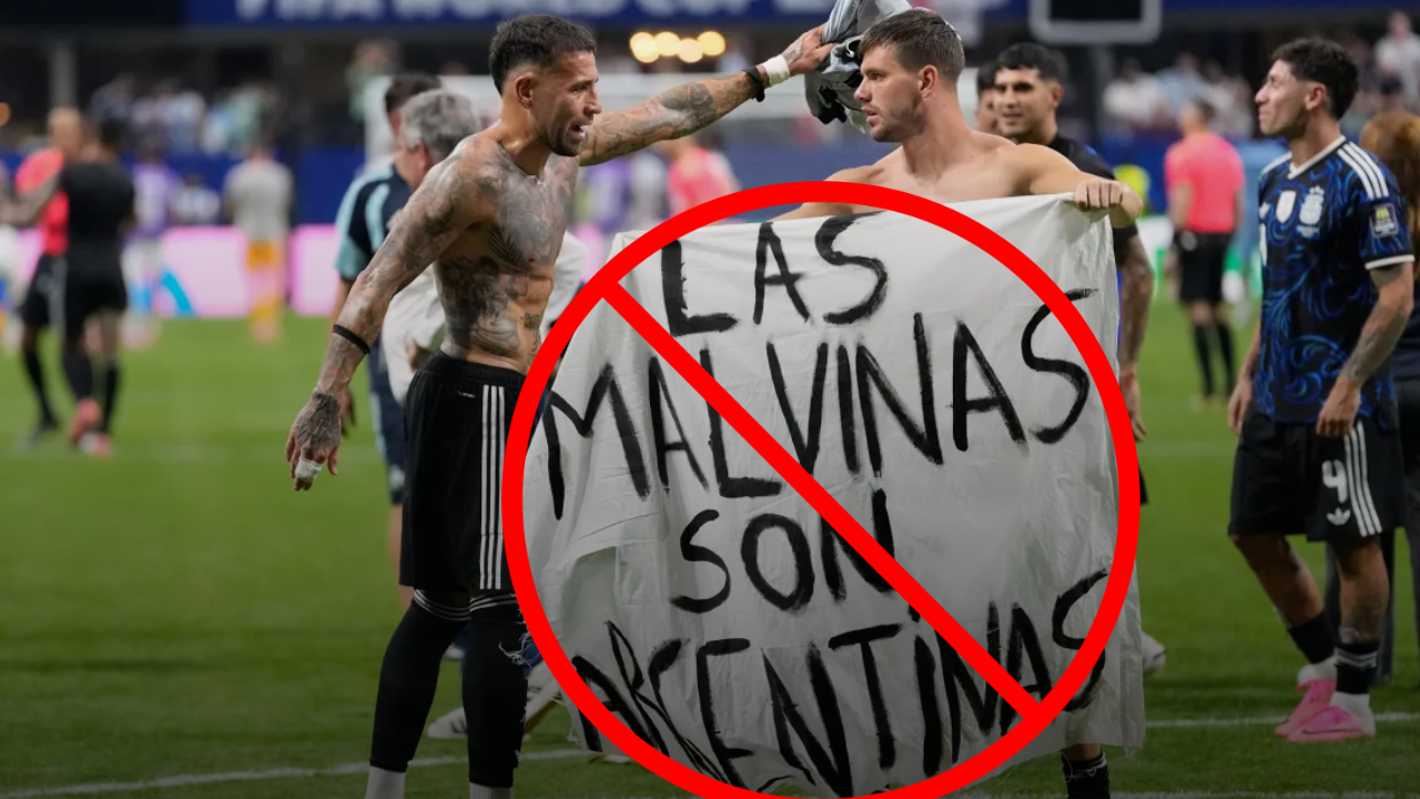 Argentina to Be Fined for Players’ Illegal Colonialist Messaging on Pitch