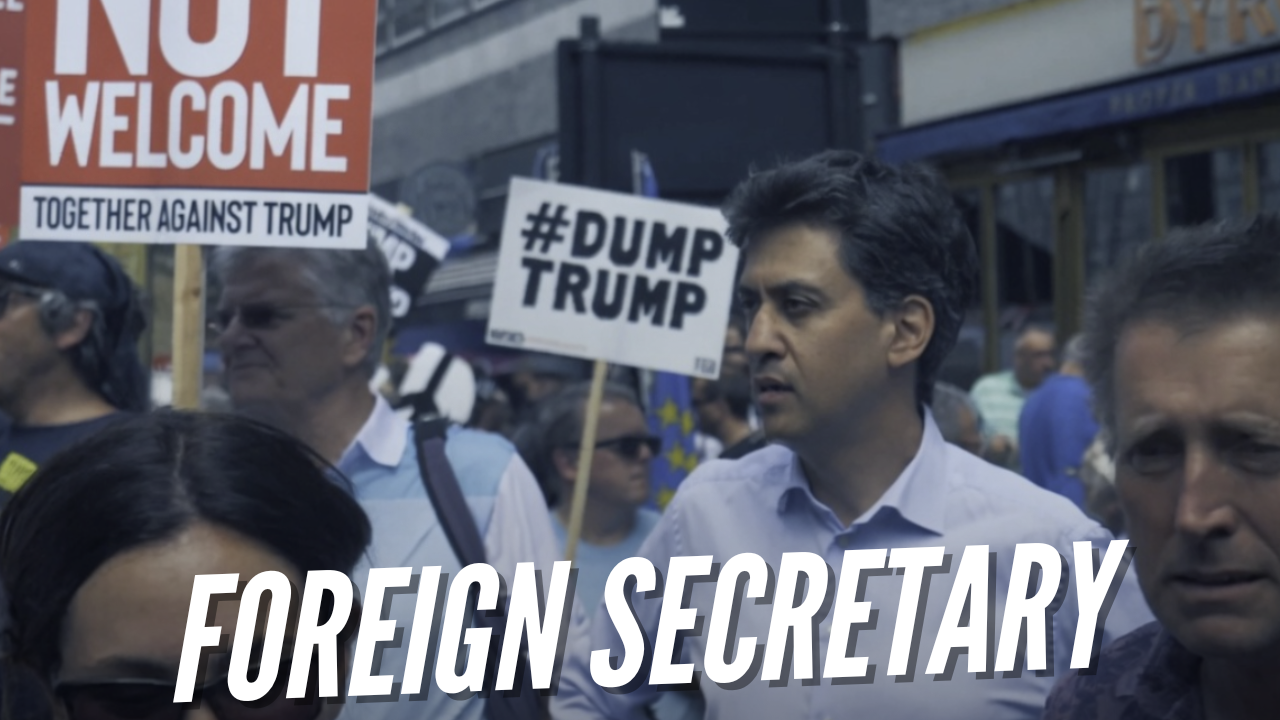 IN FULL: Ed Miliband’s Public Hatred for Trump