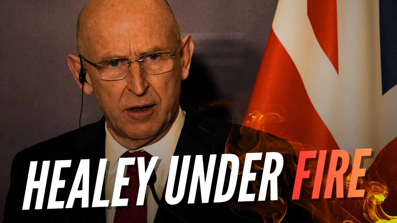 Chancellor John Healey to meet 3.5% defence spending target by 2035