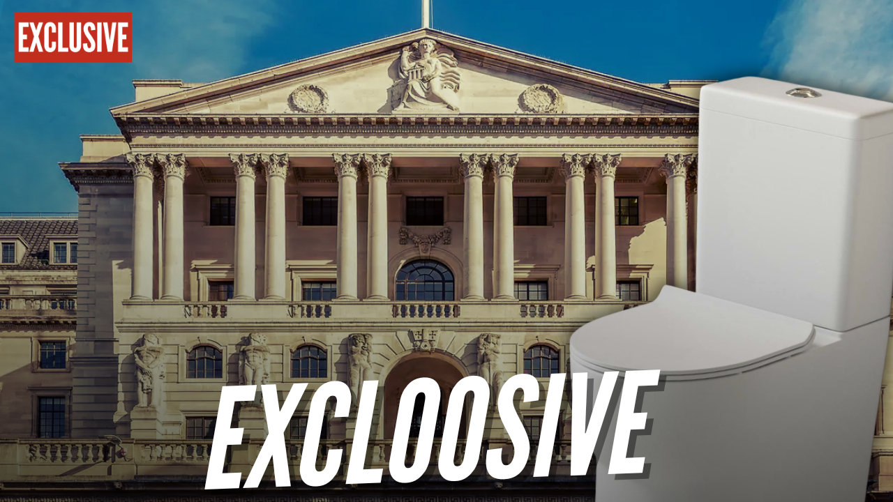EXC-LOO-SIVE: Bank of England Threatens to Close Down Its Premium Gym If Staff Don't Learn to Use the Loos Properly