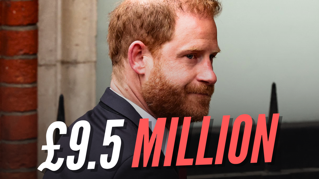 £9.54 Million in Costs for Harry's Failed Campaign Against Daily Mail Publisher
