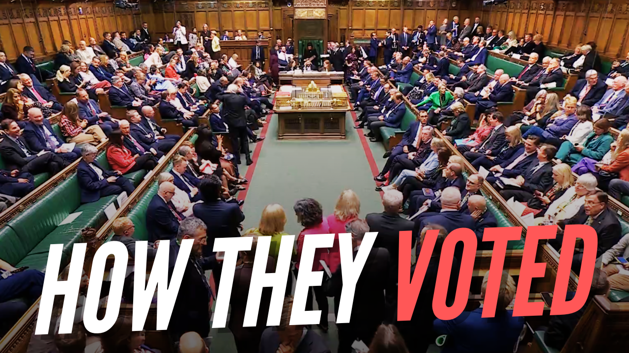 IN FULL: How Every MP Voted as Assisted Dying Bill Falls