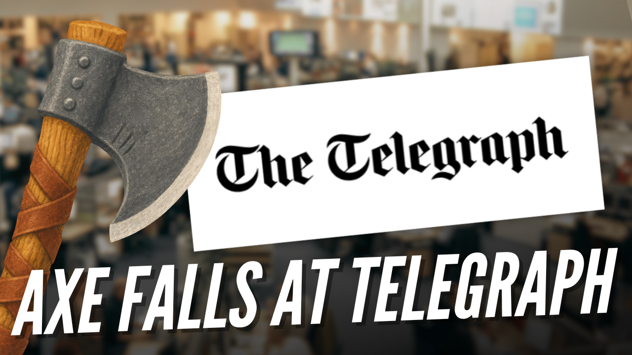 About a Hundred Telegraph Staff Get 90 Minutes Notice Before Being ...
